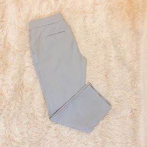 Light blue summer crop pant